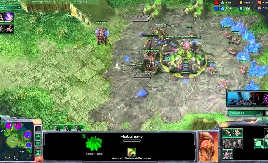 Starcraft 2 [HD] Sanatic vs. engulfSAGA