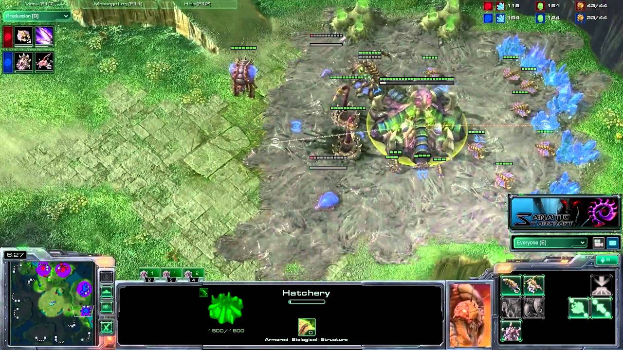 Starcraft 2 [HD] Sanatic vs. engulfSAGA