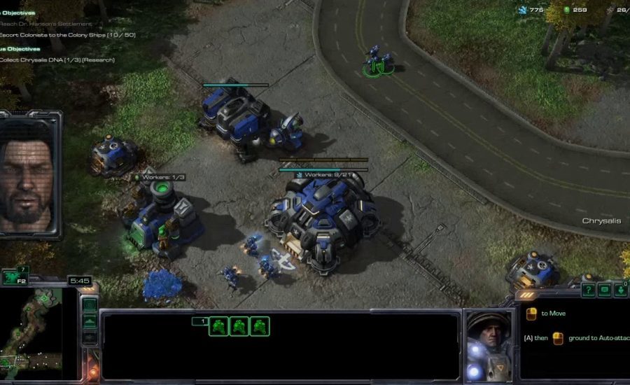 Starcraft II Terran Campaign 4 No commentary