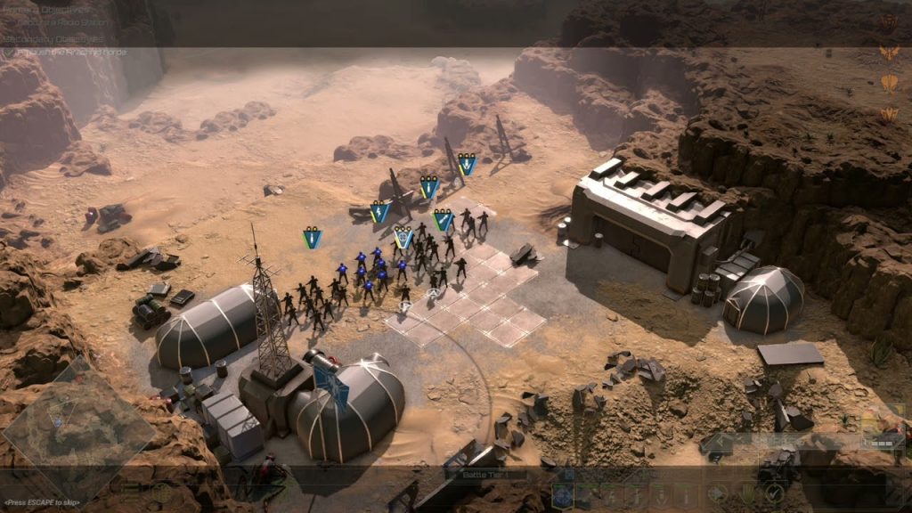 Starship Trooper Valley Of Death Mission 10 Starship Troopers Terran Command Gameplay