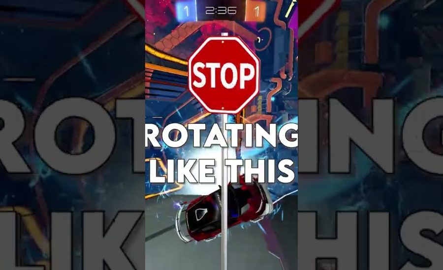 Stop ROTATING Like THIS...ROCKET LEAGUE