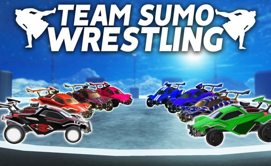 TEAM ROCKET LEAGUE 4v4 SUMO IS EVEN BETTER!