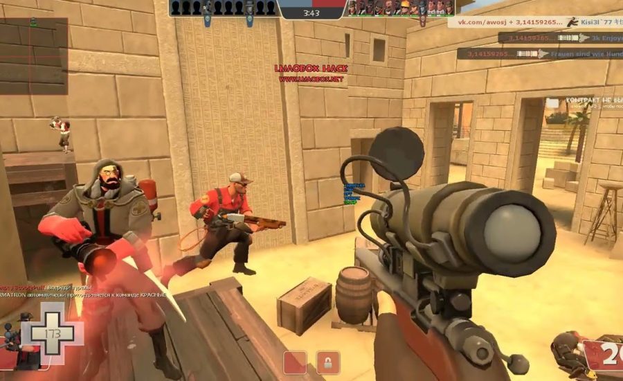 [TF2] decided to play Team Fortress 2 today with Free LMAOBOX