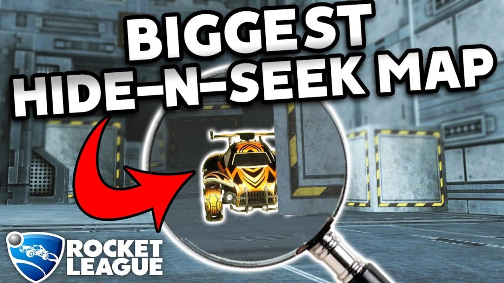 THE BIGGEST AND CRAZIEST ROCKET LEAGUE HIDE N SEEK IS HERE