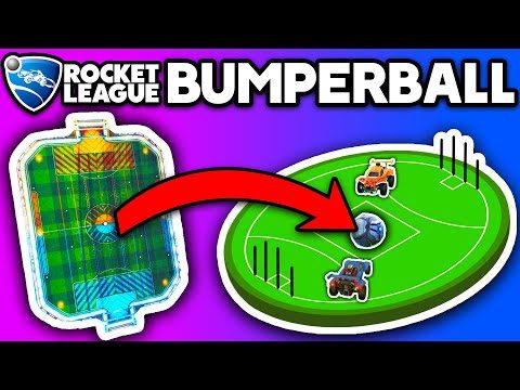 THE *NEW* ROCKET LEAGUE BUMPERBALL IS AMAZING