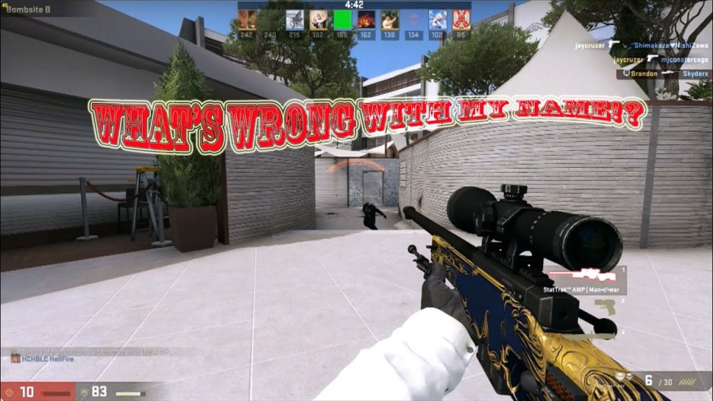 THEY DON'T LIKE MY NAME?! (CS:GO Gameplay)