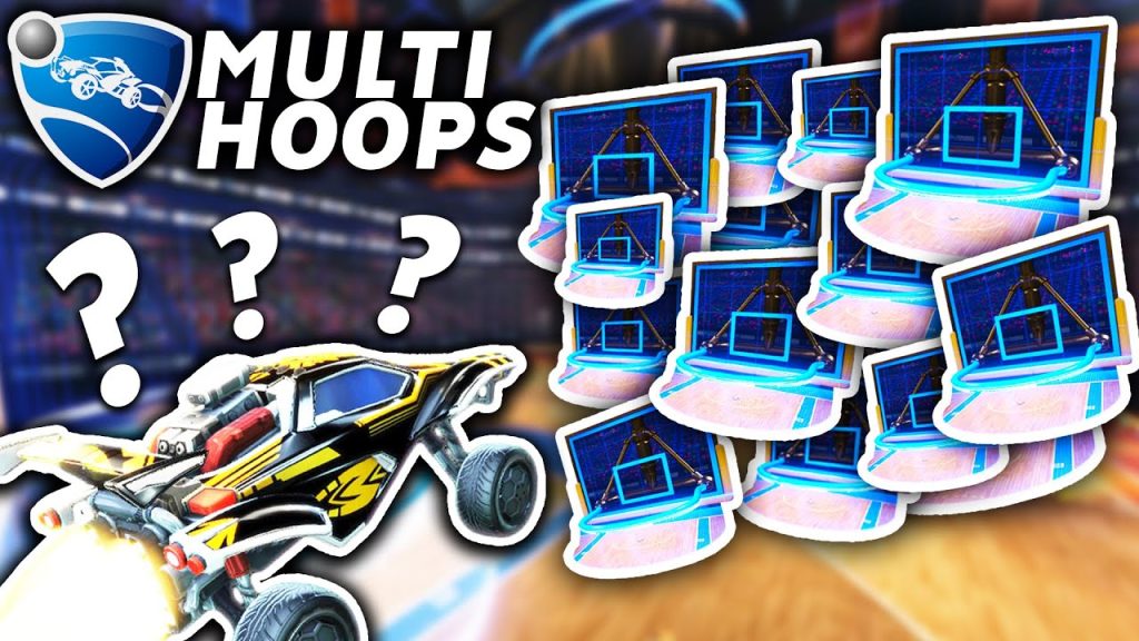 THIS IS ROCKET LEAGUE MULTI-HOOPS