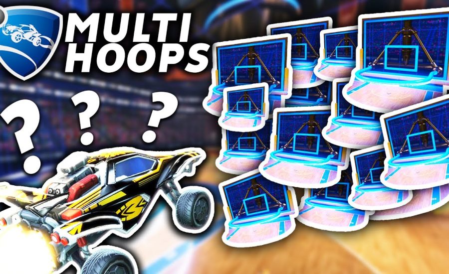 THIS IS ROCKET LEAGUE MULTI-HOOPS