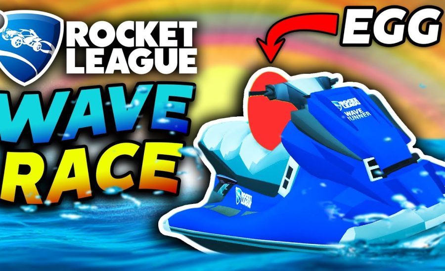 THIS IS ROCKET LEAGUE WAVE RACE