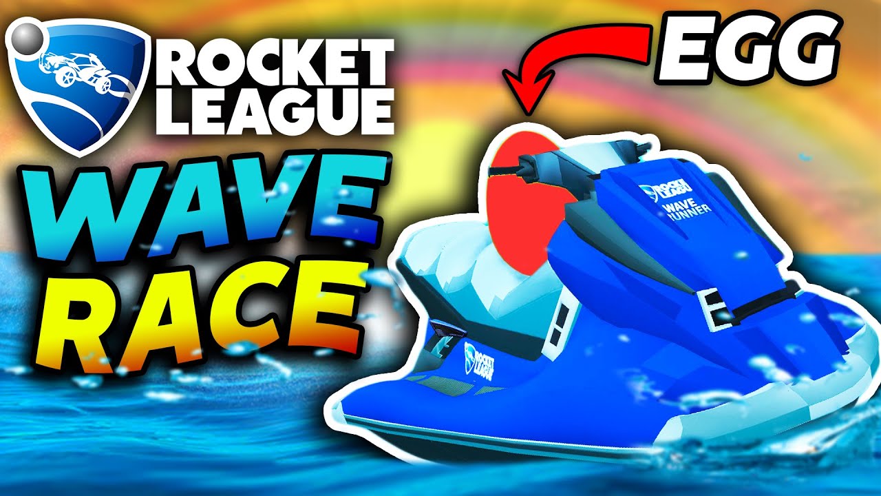 THIS IS ROCKET LEAGUE WAVE RACE