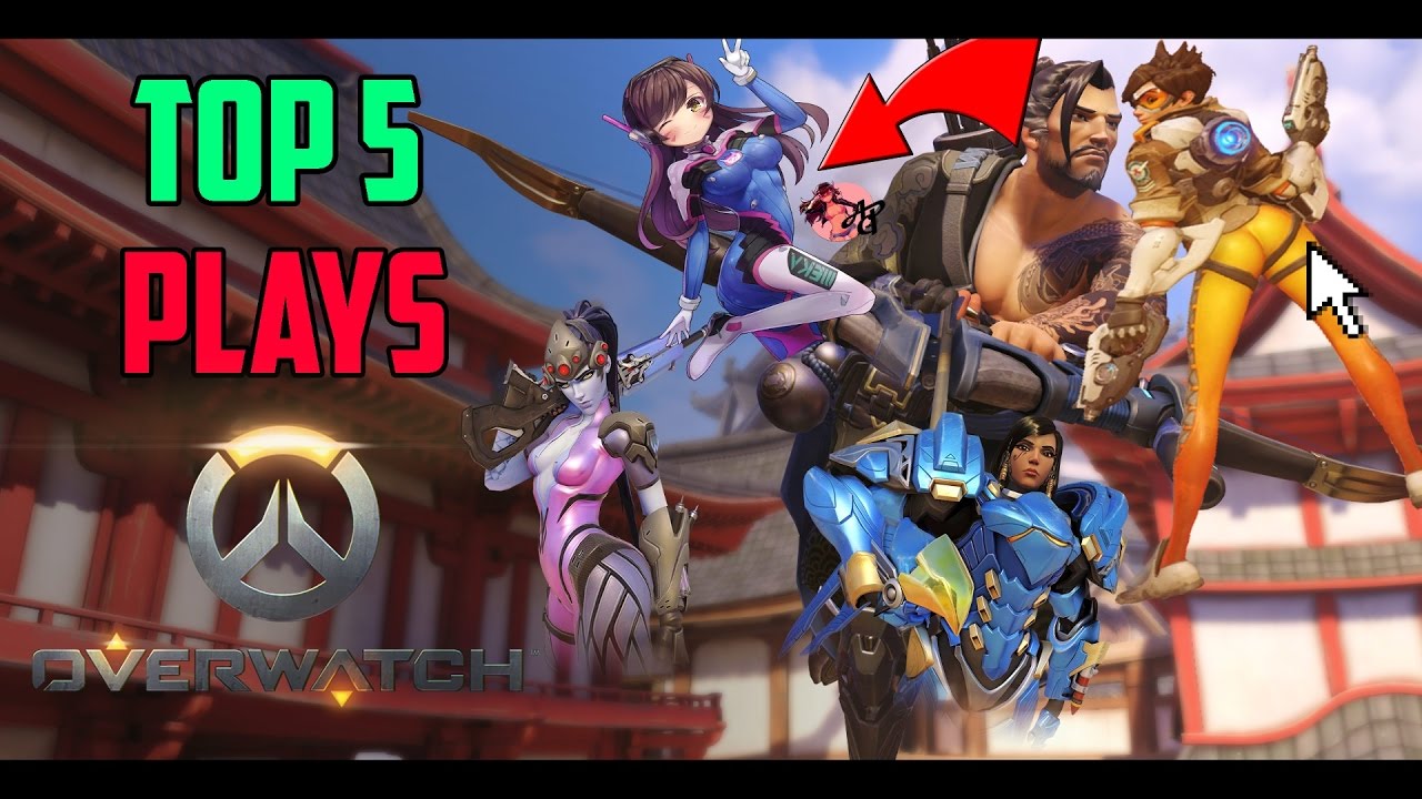 TOP 5 Plays Of The Game Overwatch!? (Crazy Plays 2017)