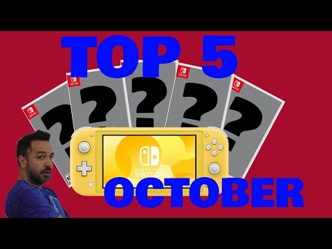 TOP 5 SWITCH GAMES for OCTOBER 2019