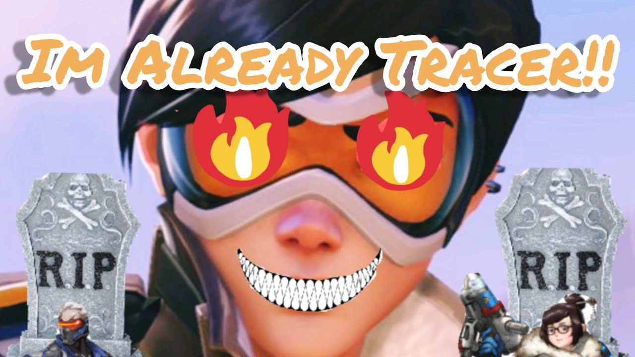 TRACER DOMINATES!!- OverWatch Gameplay