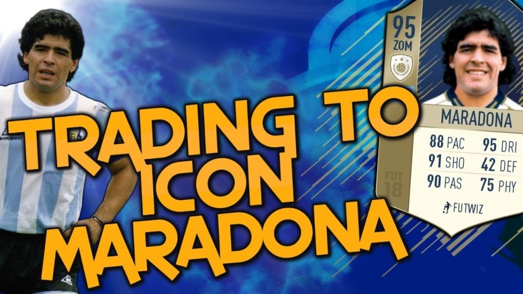 TRADING TO ICON MARADONA #1 - Fifa 18