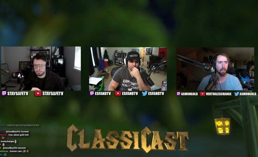 Talking TBC Beta w/ Asmongold! | ClassiCast - The WoW Classic Podcast