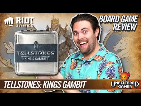 Tellstones : Kings Gambit | League of Legends | Board Game review