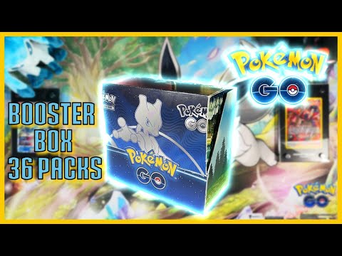 *That 1 GOLD Card Pulled!* Pokemon Go Booster Box (36 Packs) *OPENING*