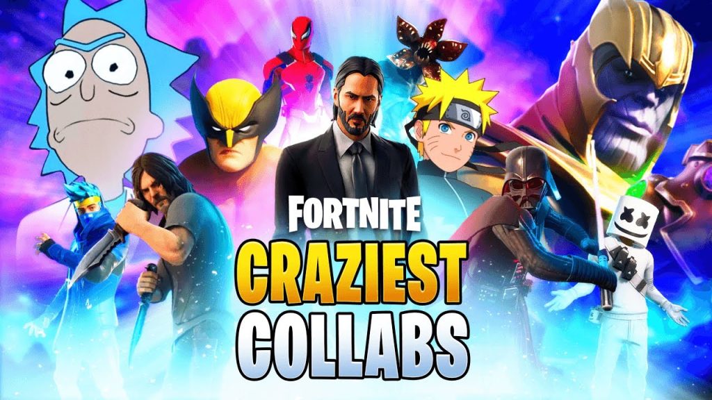The 7 Craziest COLLABS Fortnite Has EVER DONE!