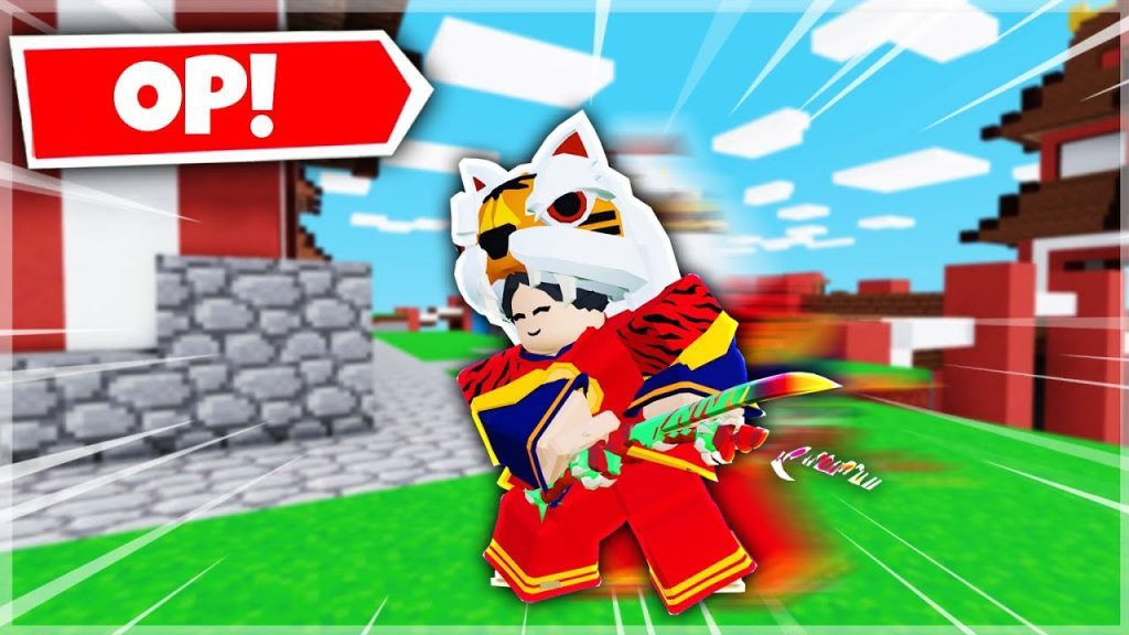 The BEST STRATEGY with the YUZI KIT in Roblox BedWars..