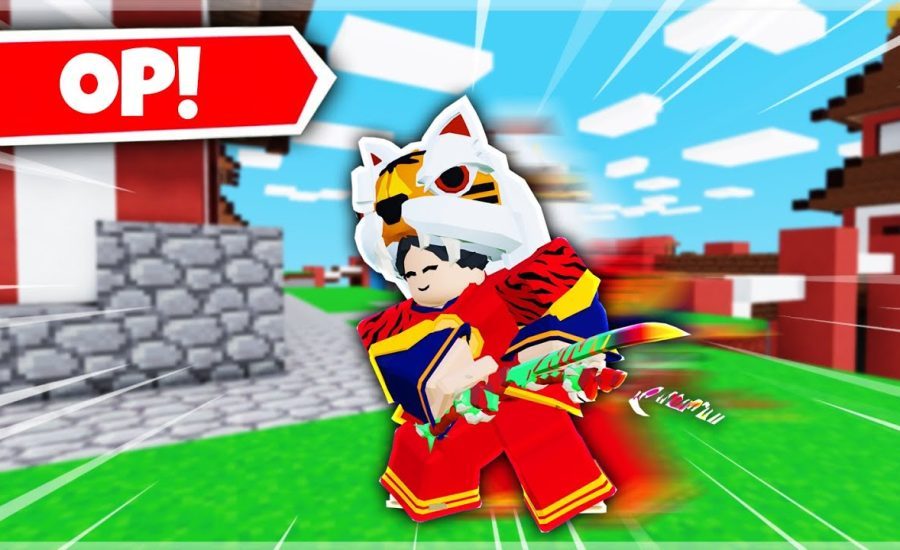 The BEST STRATEGY with the YUZI KIT in Roblox BedWars..