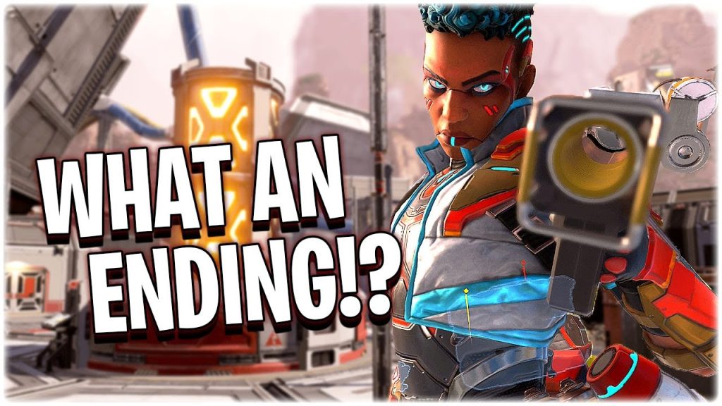 The CRAZIEST ranked ending I've EVER had!! (Apex Legends PS4)