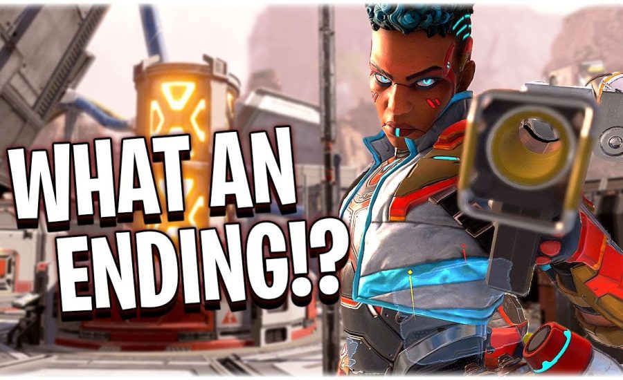 The CRAZIEST ranked ending I've EVER had!! (Apex Legends PS4)