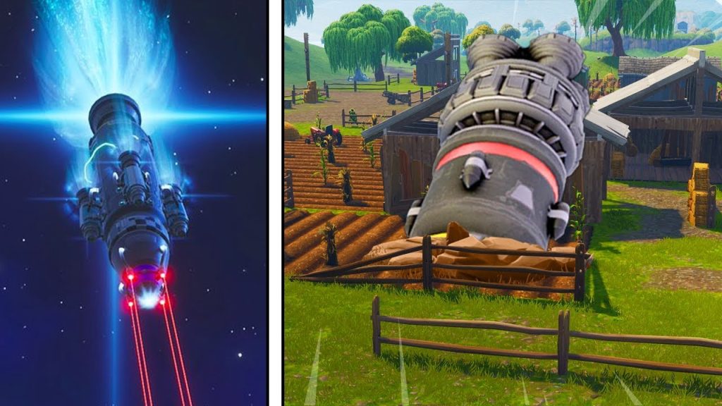 The Fortnite Rocket has hit Anarchy Acres.. (gameplay - FULL LAUNCH)