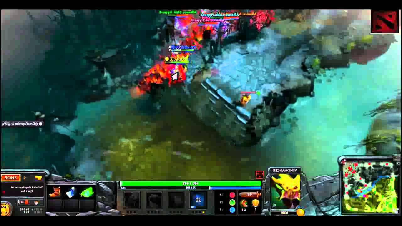 The International Dota 2 2014 - Alliance lvl1 Roshan Fail  VS  VG