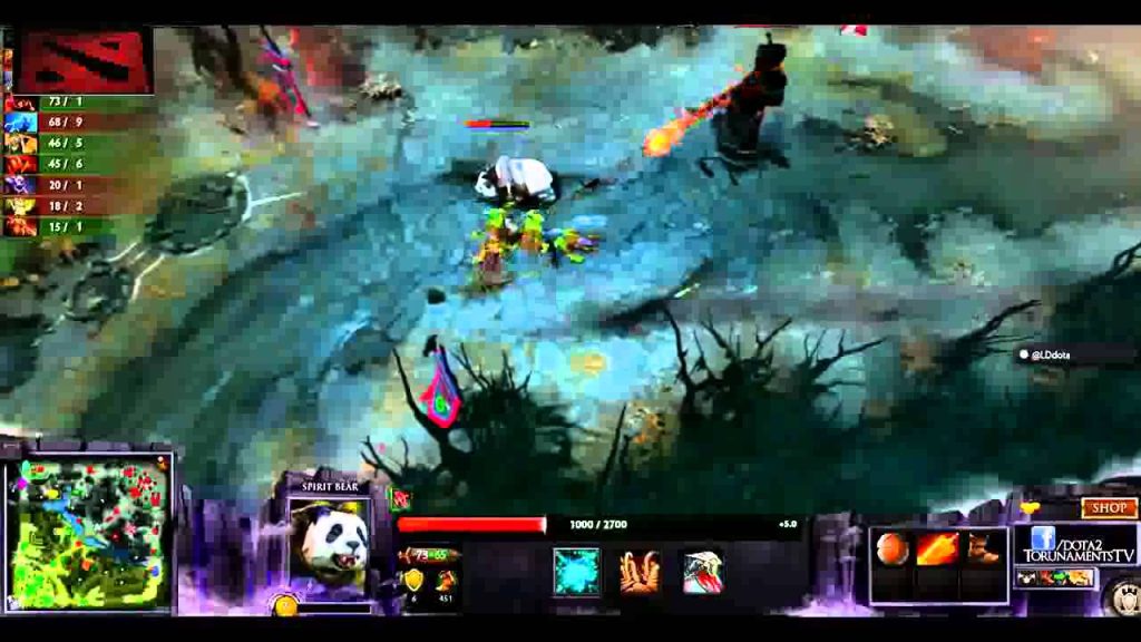 The International Dota 2 2014 - Cloud 9 Against LGD - Full Match