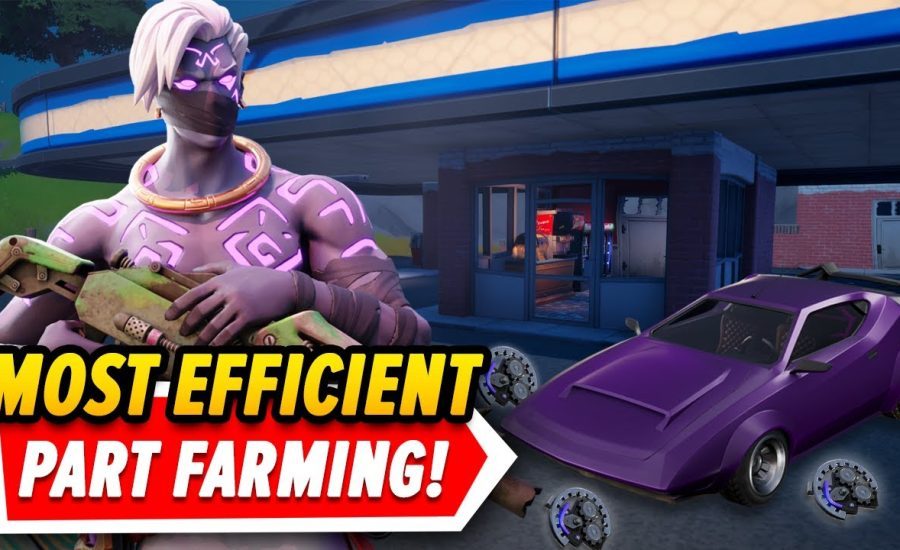 The MOST EFFICIENT Way To Farm MECHANICAL PARTS In Under 1 Minute (Fortnite Tips And Tricks #Shorts)