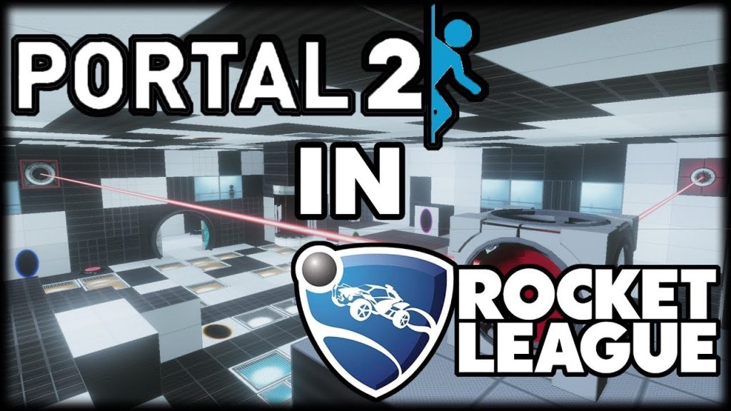 The Moment You've all Been Waiting for... Portal 2 in Rocket League!