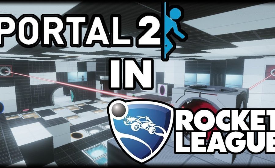 The Moment You've all Been Waiting for... Portal 2 in Rocket League!