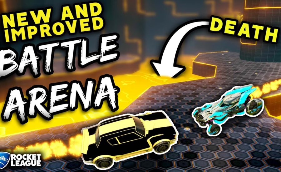 The NEW & IMPROVED Rocket League Battle Arena is HERE!