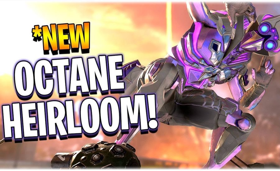 The *New Octane Heirloom!! (Apex Legends PS4)