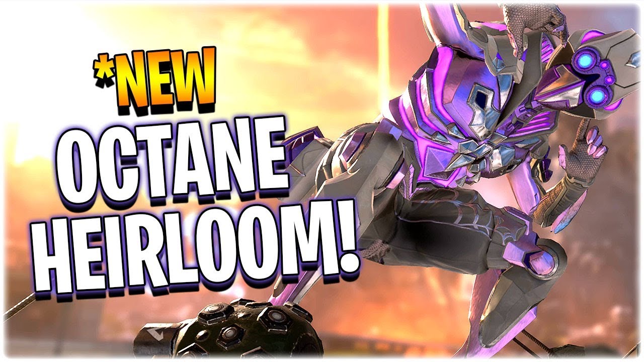 The *New Octane Heirloom!! (Apex Legends PS4)