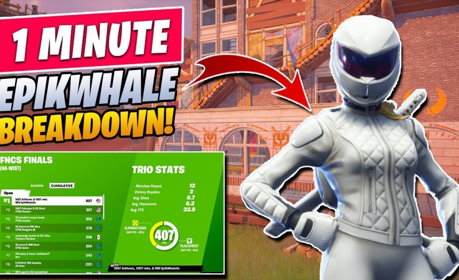 The ONE TRUE REASON EpikWhale Became A FIVE TIME FNCS CHAMPION! (Fortnite Breakdown #Shorts)