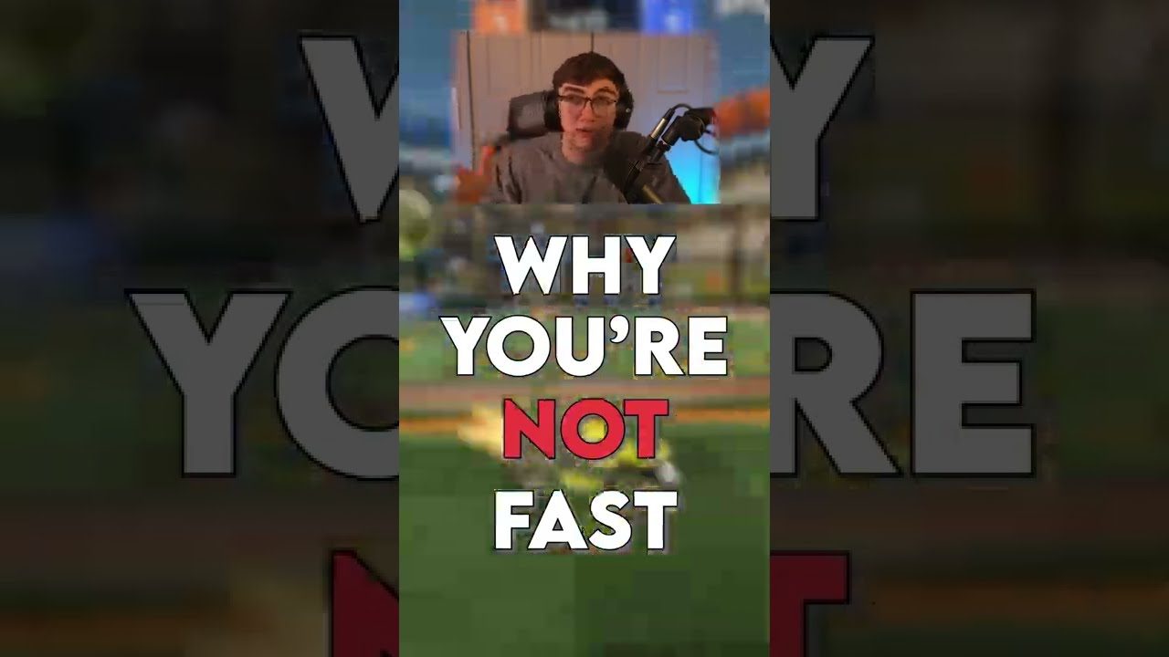 The REAL Reason You're NOT Fast In Rocket League...