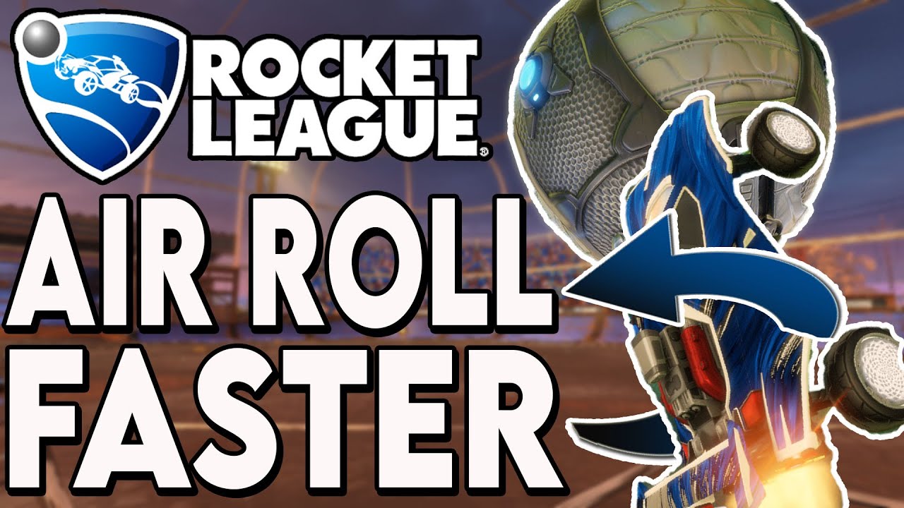 The SECRET To AIR ROLL IN ROCKET LEAGUE | Aerial Car Control Tips