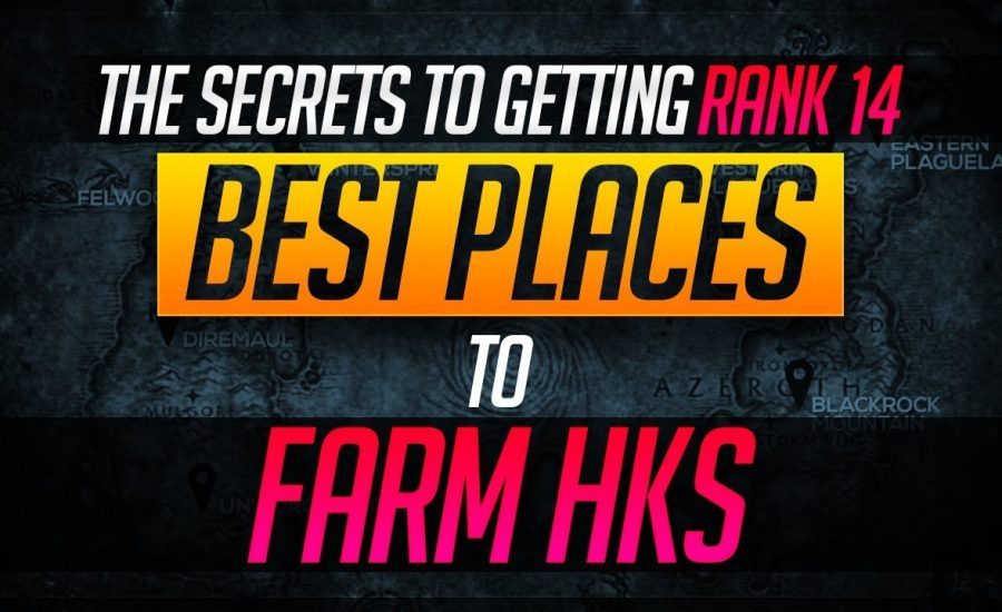 The SECRETS To Getting Rank 14 (Best Places To Farm HKs)
