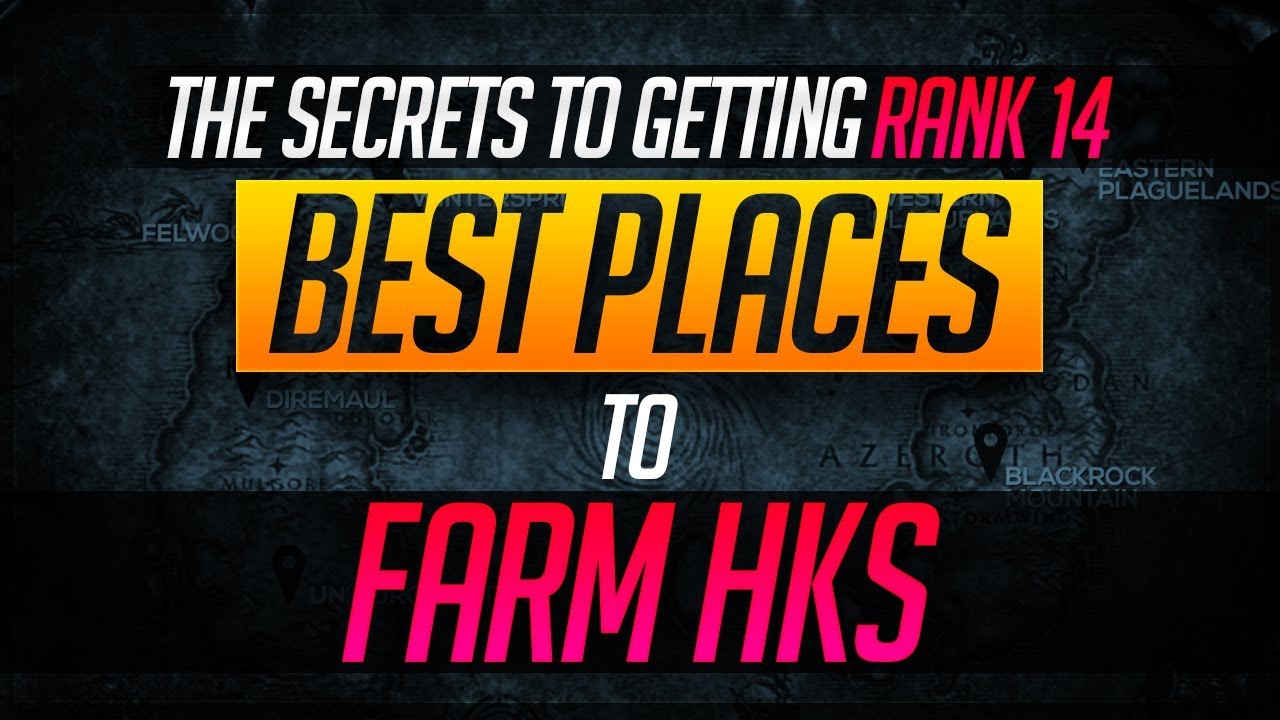 The SECRETS To Getting Rank 14 (Best Places To Farm HKs)