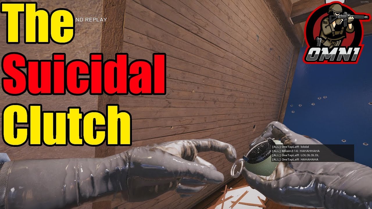 The Suicidal Clutch | Rainbow Six Siege (Diamond Gameplay)