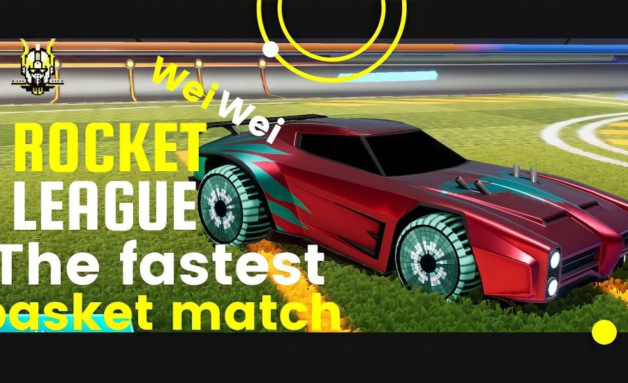 The fastest basket match | Rocket League