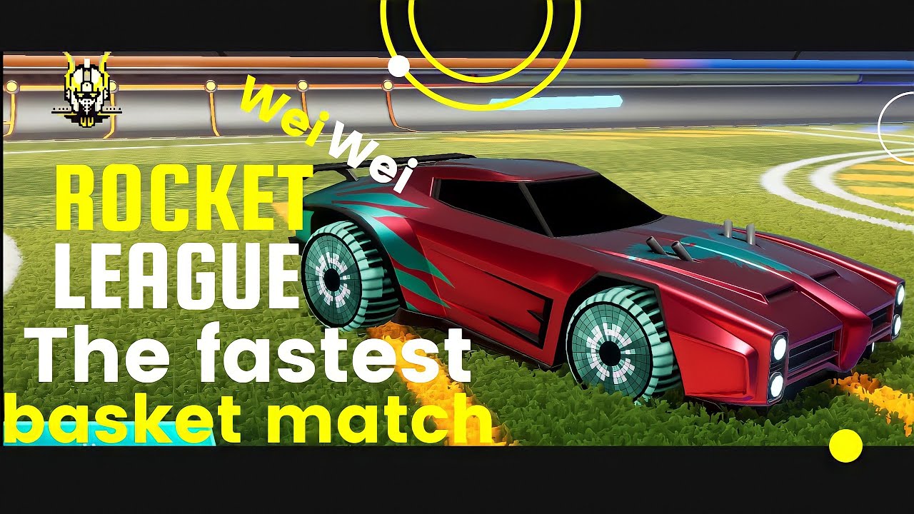 The fastest basket match | Rocket League