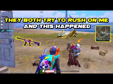 They Both Try To Rush On Me | Bgmi Gameplay | Pubg Mobile