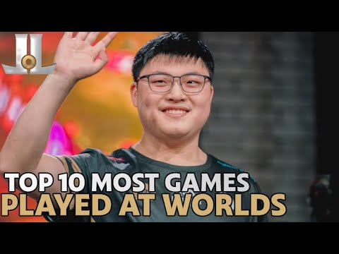 Top 10 Most Played Games at #Worlds | 2021 LoL Esports