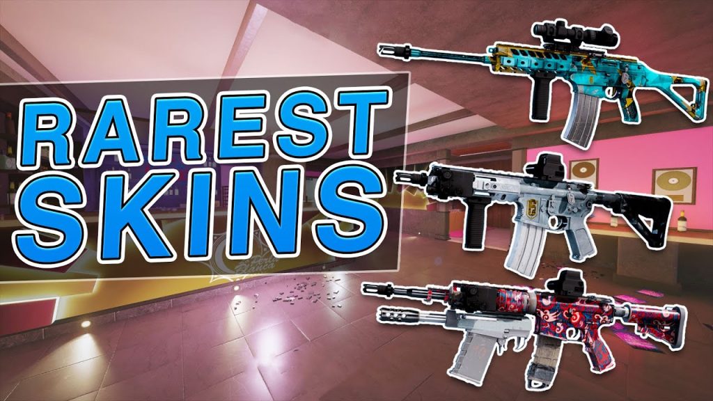 Top 10 *RAREST* Skins in Rainbow Six Siege - Rainbow Six Siege