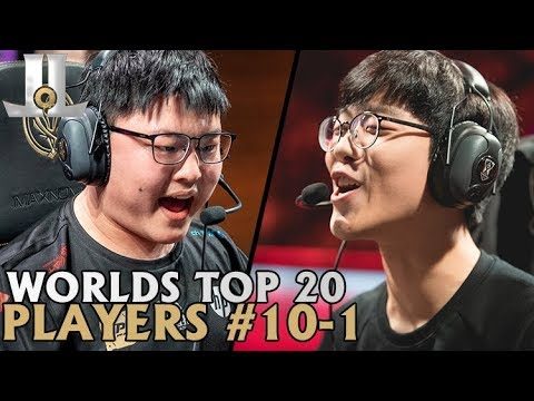 Top 20 Players at Worlds 2018: Rankings #10-1| Lol esports