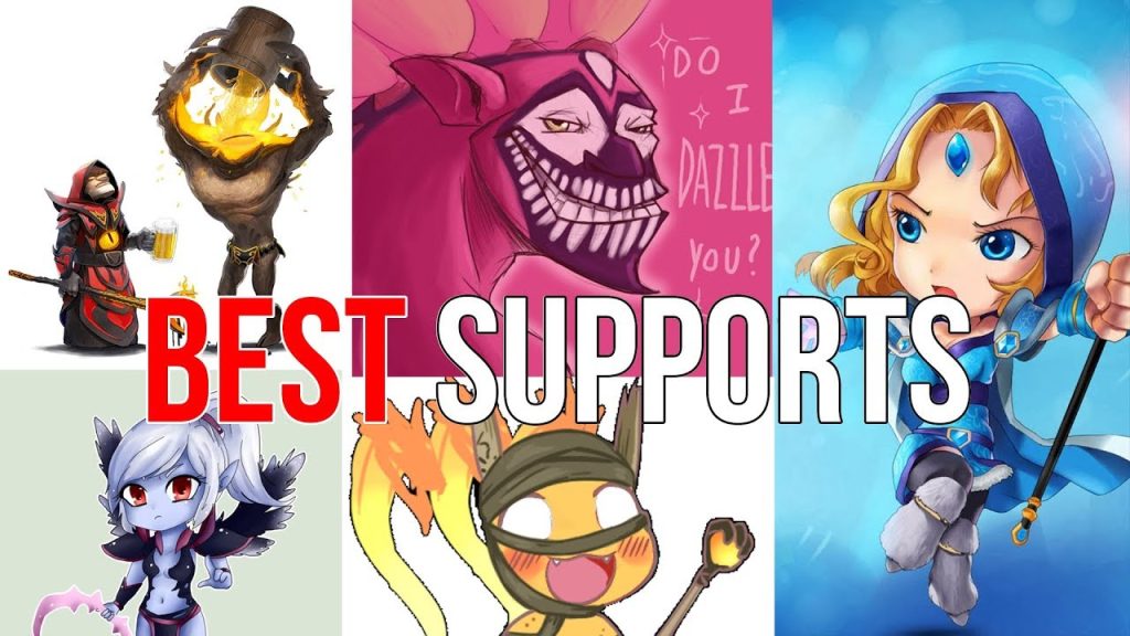 Top 5 best Dota 2 supports of patch 7.21