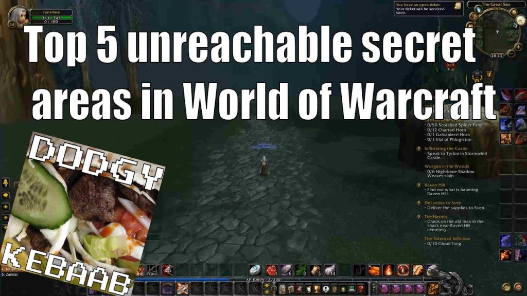 Top 5 unreachable secret areas in World of Warcraft