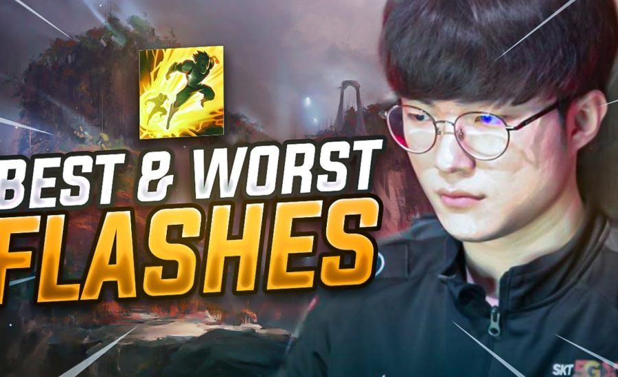 Top 50 Best & Worst FLASHES In Pro Play Ever Funny Montage